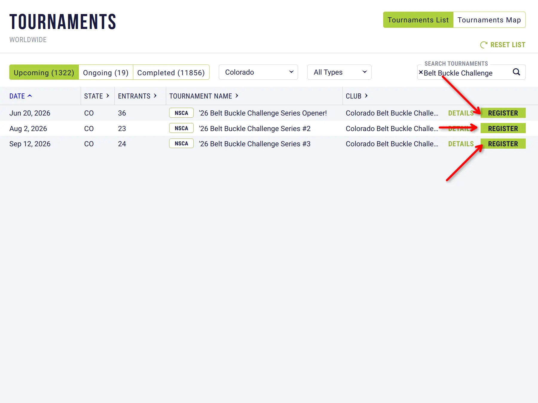 scorechaser screen shot