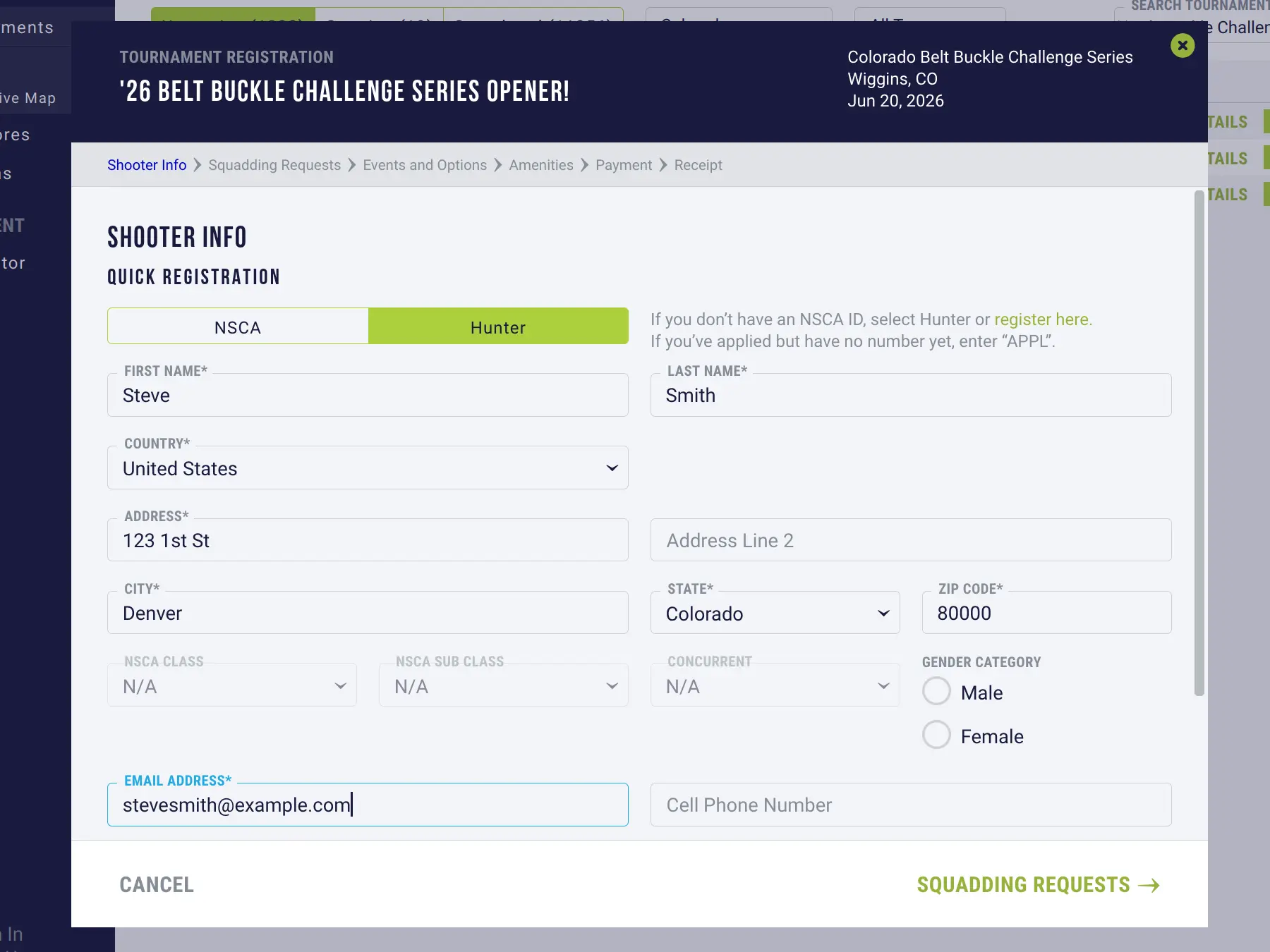 scorechaser screen shot