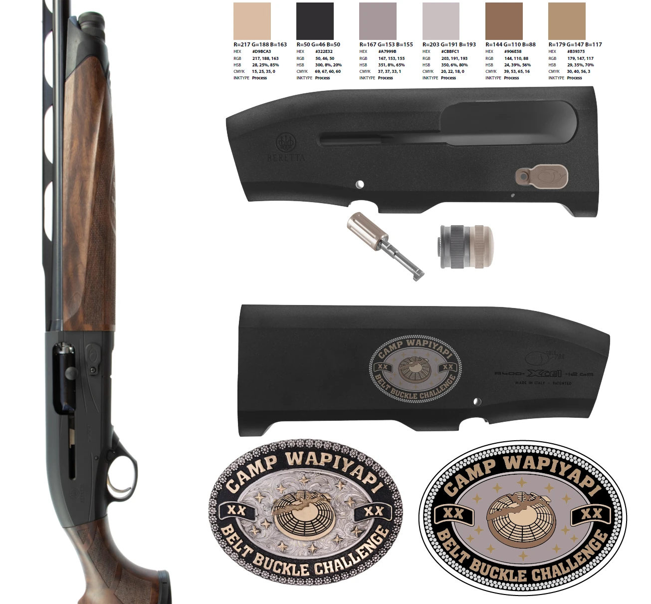 2026 Sweepstakes Grand Prize — Custom Engraved Beretta A400 by Cole Fine Guns & Gunsmithing